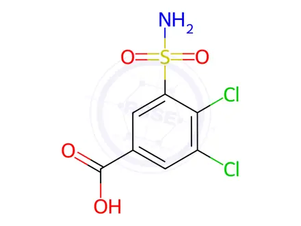 Chemical structure of Bumetanide Impurity 170