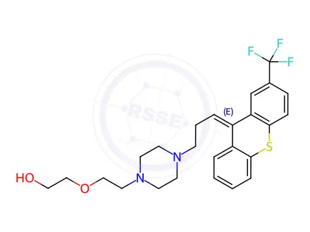 Chemical structure of Flupentixol EP Impurity D