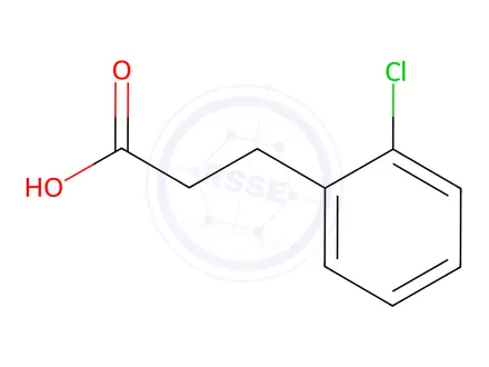 Chemical structure of 3-(2-Chloro-phenyl)-propionic acid