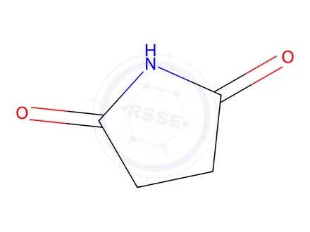 Chemical structure of Succinimide