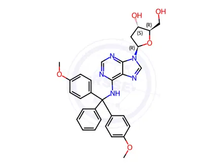 Chemical structure of Adenosine Impurity 102