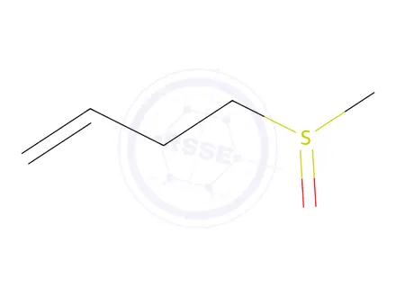 Chemical structure of 4-(methylsulfinyl)but-1-ene