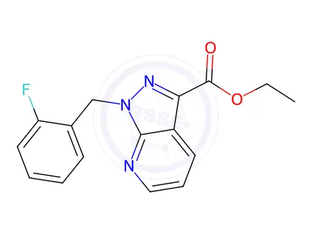 Chemical structure of Riociguat Impurity 86
