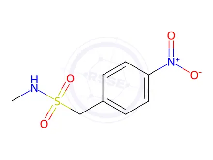 Chemical structure of N-Methyl-1-(4-nitrophenyl)methanesulfonamide