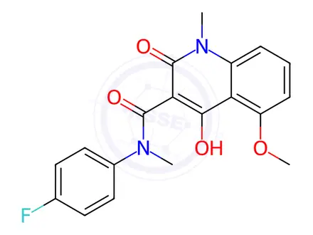 Chemical structure of Laquinimod Impurity 70