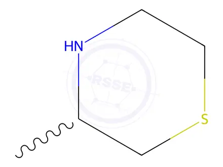 Chemical structure of 3-Methylthiomorpholine