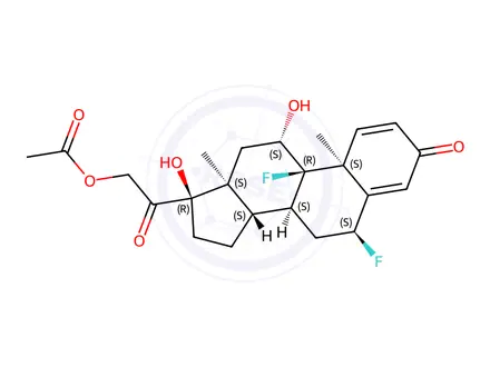 Chemical structure of Fluocinolone Acetonide Impurity 20