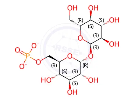 Chemical structure of Trehalose 6-Phosphate Dipotassium Salt