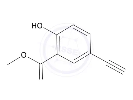 Chemical structure of Methyl 5-ethynyl-2-hydroxybenzoate