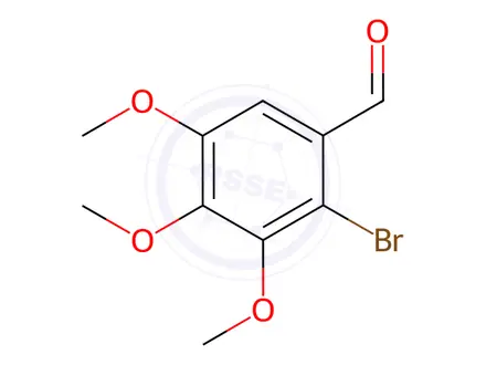 Chemical structure of 2-BROMO-3,4,5-TRIMETHOXY-BENZALDEHYDE
