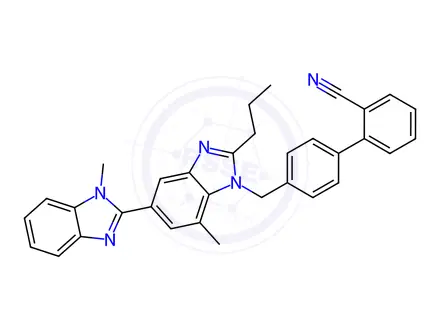 Chemical structure of Telmisartan Positional isomer