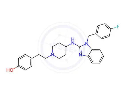 Chemical structure of O-Desmethyl Astemizole