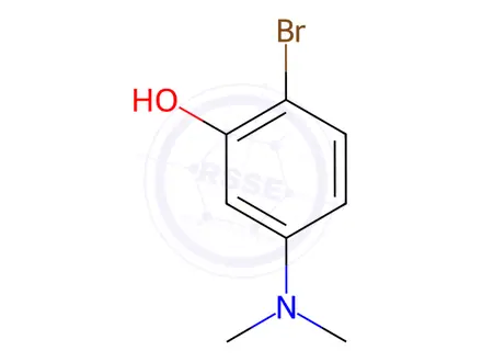 Chemical structure of 2-Bromo-5-(dimethylamino)phenol