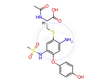 Chemical structure of Nimesulide Impurity 16