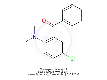 Chemical structure of Clonazepam Impurity 47