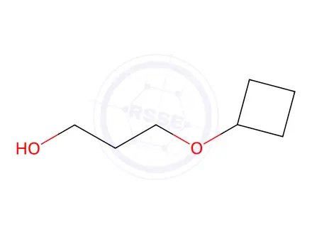 Chemical structure of 3-Cyclobutoxypropan-1-ol