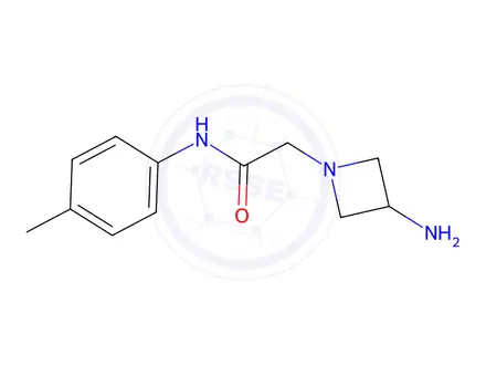 Chemical structure of 2-(3-Aminoazetidin-1-Yl)-N-(4-Methylphenyl)Acetamide