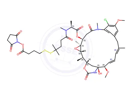 Chemical structure of Mertansine Impurity 8