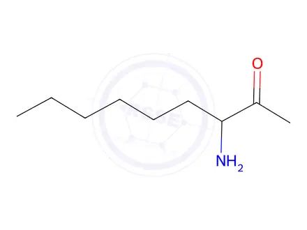 Chemical structure of 3-Amino-2-nonanone Hydrochloride