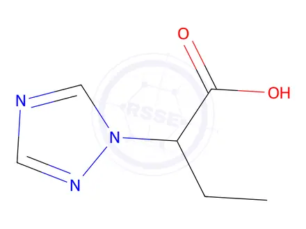 Chemical structure of 2-(1h-1,2,4-Triazol-1-yl)butanoic acid