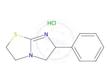 Chemical structure of Tetramisole Hydrochloride