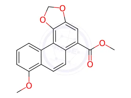Chemical structure of METHYLARISTOLOCHATE
