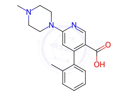 Chemical structure of Netupitant Impurity 86