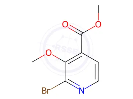 Chemical structure of Methyl 2-bromo-3-methoxyisonicotinate