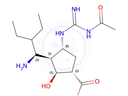 Chemical structure of Peramivir impurity 162