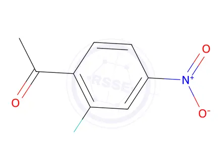 Chemical structure of 2'-Fluoro-4'-nitroacetophenone