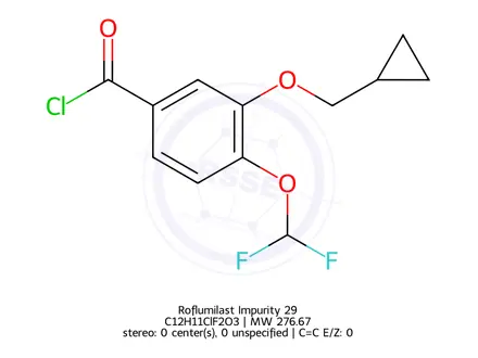 Chemical structure of Roflumilast Impurity 78
