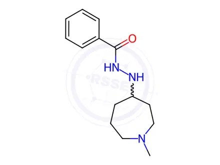 Chemical structure of N`-(1-Methylazepan-4-yl)benzohydrazide Dihydrochloride