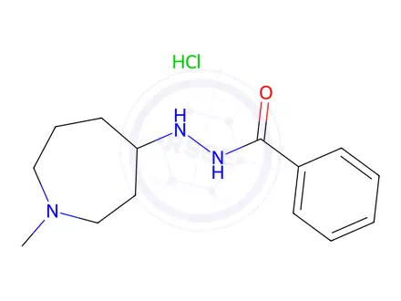Chemical structure of N`-(1-Methylazepan-4-yl)benzohydrazide Dihydrochloride