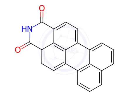 Chemical structure of 1H-PERYLO[3,4-CD]PYRIDINE-1,3(2H)-DIONE