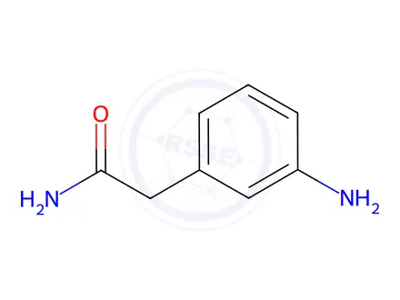 Chemical structure of 2-(3-Aminophenyl)acetamide