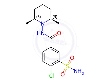 Chemical structure of Clopamide