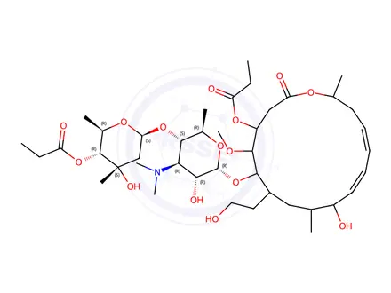Chemical structure of Kitasamycin impurity 1