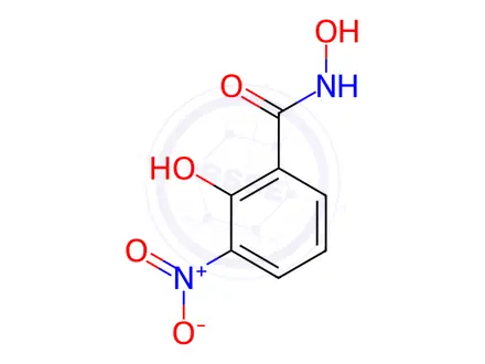 Chemical structure of N,2-Dihydroxy-3-nitrobenzamide