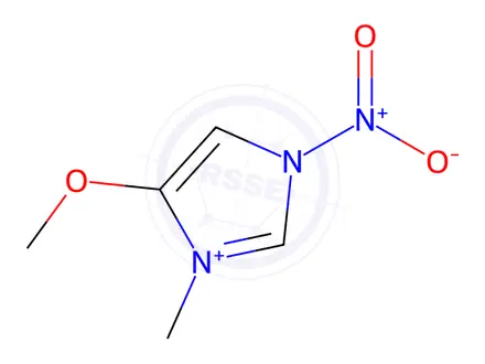 Chemical structure of 5-METHOXY-1-METHYL-3-NITRO-1H-IMIDAZOLE