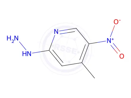 Chemical structure of 2-Hydrazinyl-4-methyl-5-nitropyridine