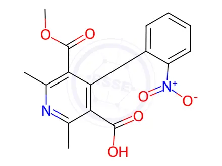 Chemical structure of Nifedipine Impurity 123