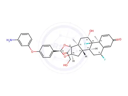 Chemical structure of Glucocorticoid receptor agonist-2