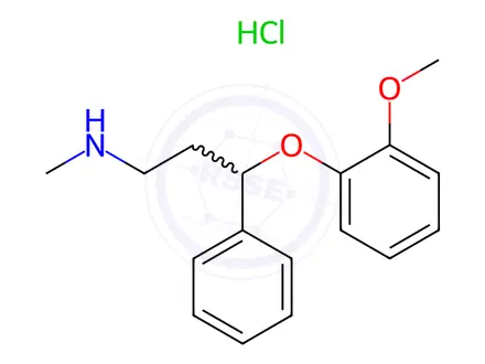 Chemical structure of Nisoxetine Hydrochloride