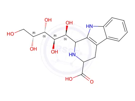 Chemical structure of Tetrahydropentoxyline