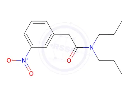 Chemical structure of N,N-Dipropyl-3-nitrobenzeneacetamide