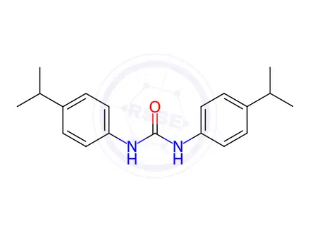 Chemical structure of N,N'-bis(4-Isopropylphenyl) urea