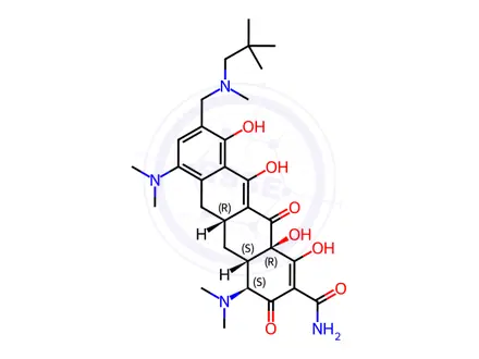 Chemical structure of N-methylomacycline
