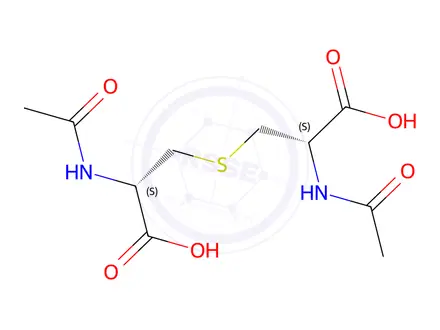 Chemical structure of Acetylcysteine Impurity 57