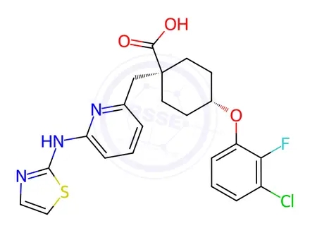 Chemical structure of MK-5108