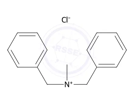 Chemical structure of N-Benzyl-N,N-dimethyl-1-phenylmethanaminium chloride